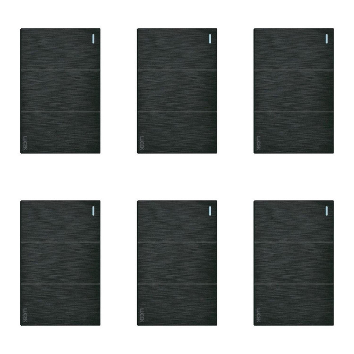 Placa Con 3 Apagadores Sencillos 1 Módulo Lucek FlatPack 6 - Flash Sales