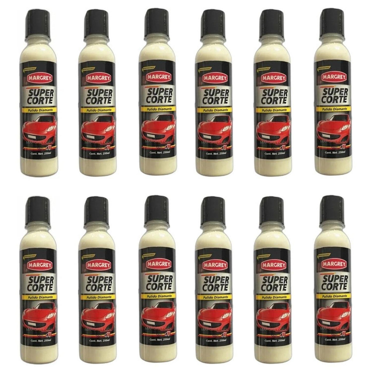 Pulimento Super Corte 250 ml Margrey Caja 12 Piezas - Flash Sales