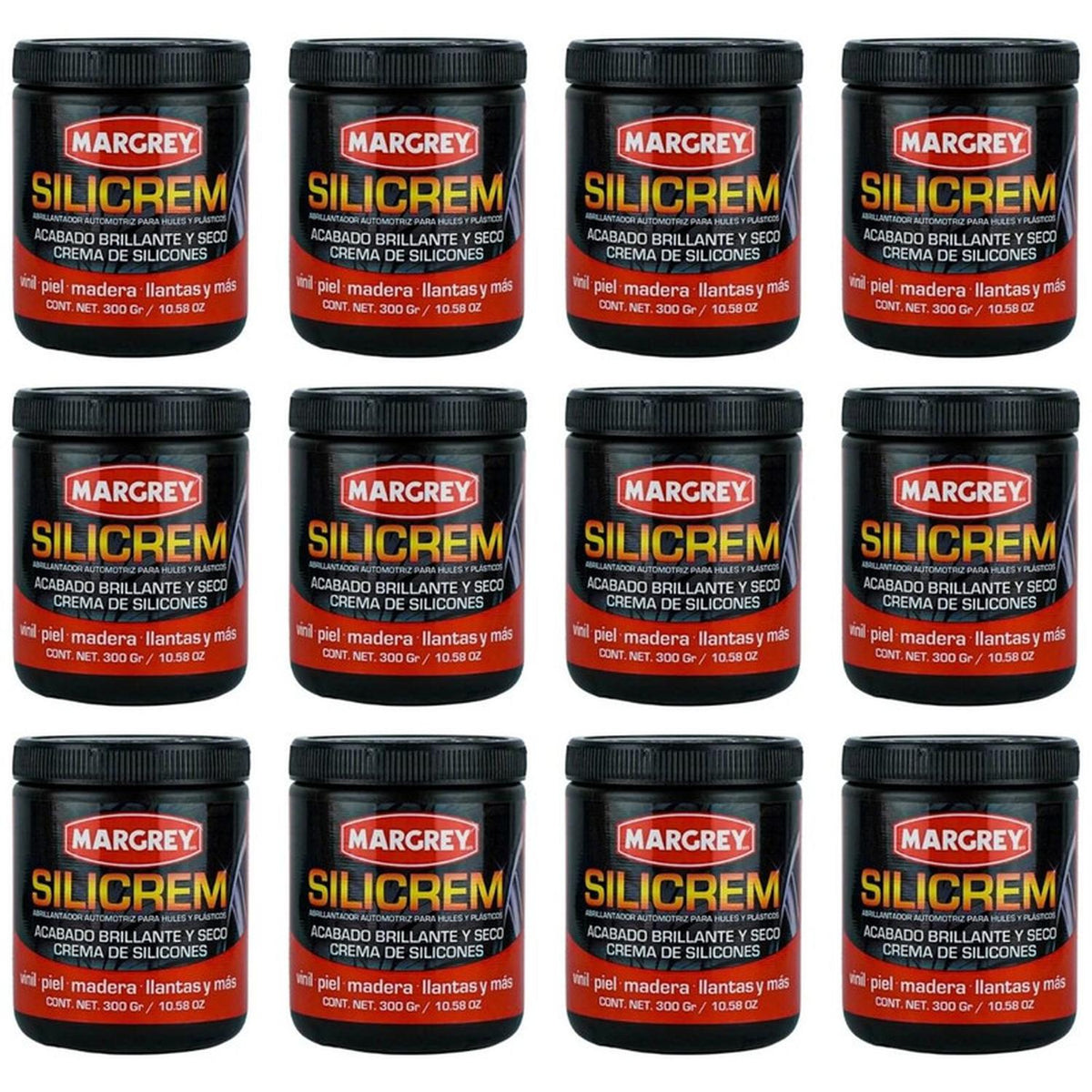 Silicrem W 300 ml Sin Esponja Acabado Brlillante y Seco Caja 12 Piezas - Flash Sales